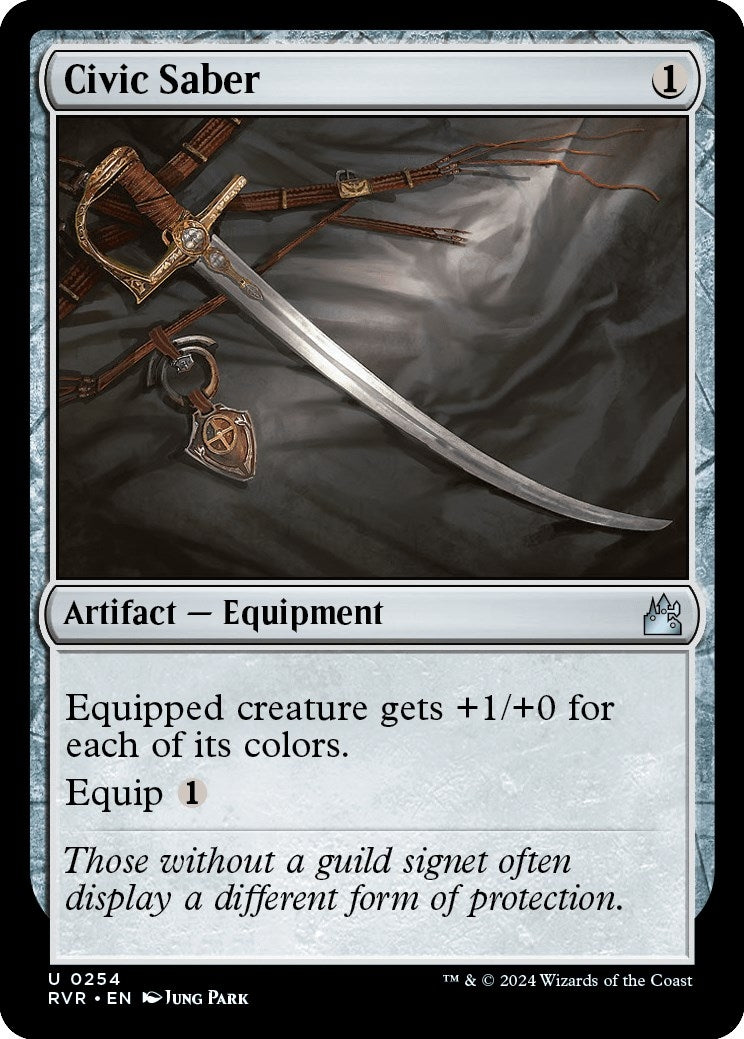 Civic Saber (254) (Ravnica Remastered)