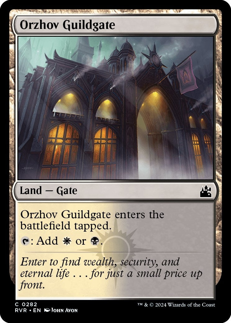 Orzhov Guildgate (282) (Ravnica Remastered)