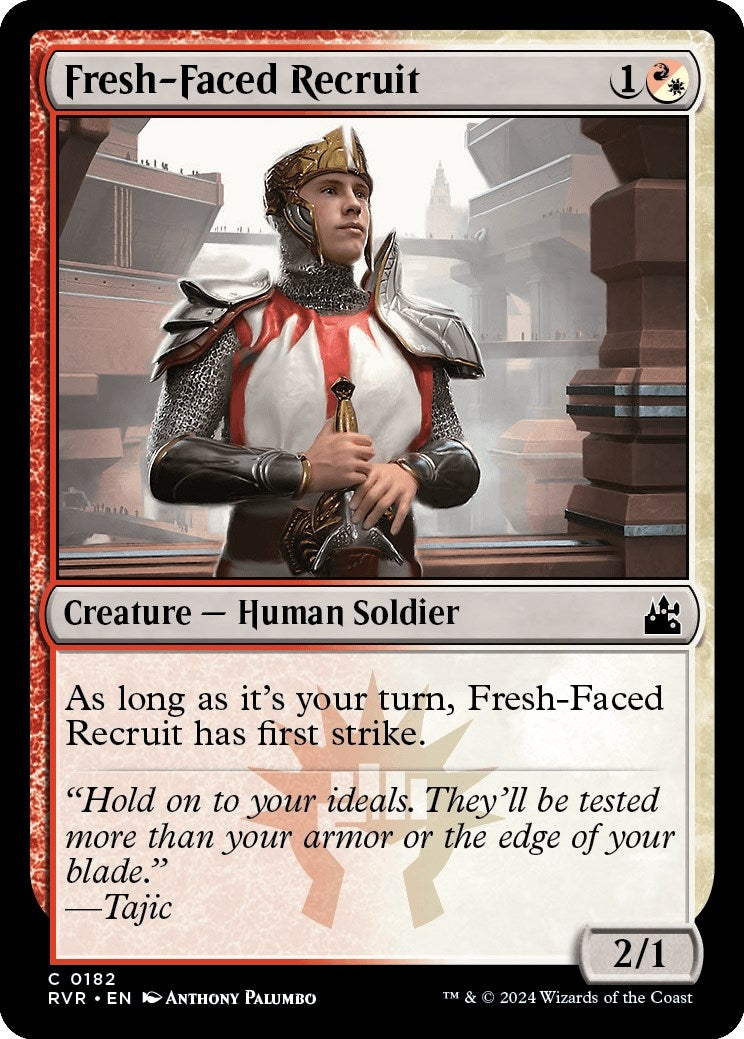 Fresh-Faced Recruit (182) (Ravnica Remastered)