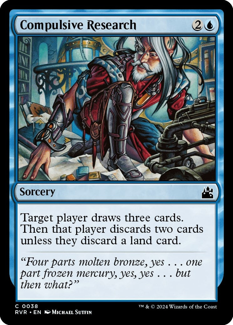 Compulsive Research (38) (Ravnica Remastered)