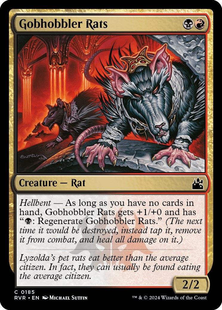 Gobhobbler Rats (185) (Ravnica Remastered)