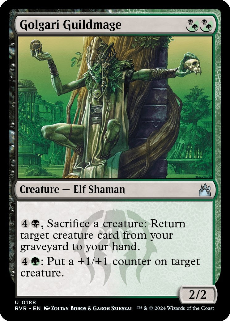 Golgari Guildmage (188) (Ravnica Remastered)