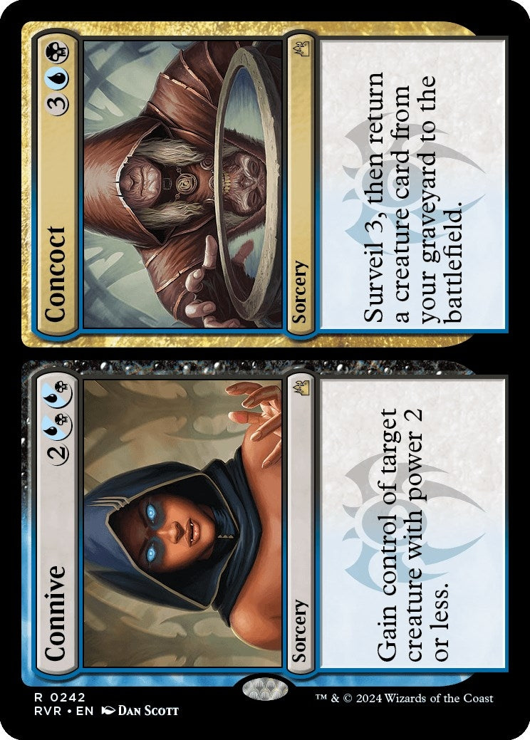 Connive // Concoct (242) (Ravnica Remastered)