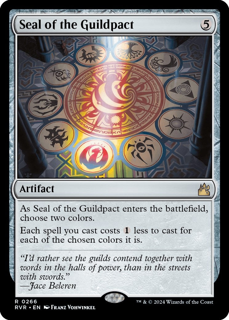 Seal of the Guildpact (266) (Ravnica Remastered)