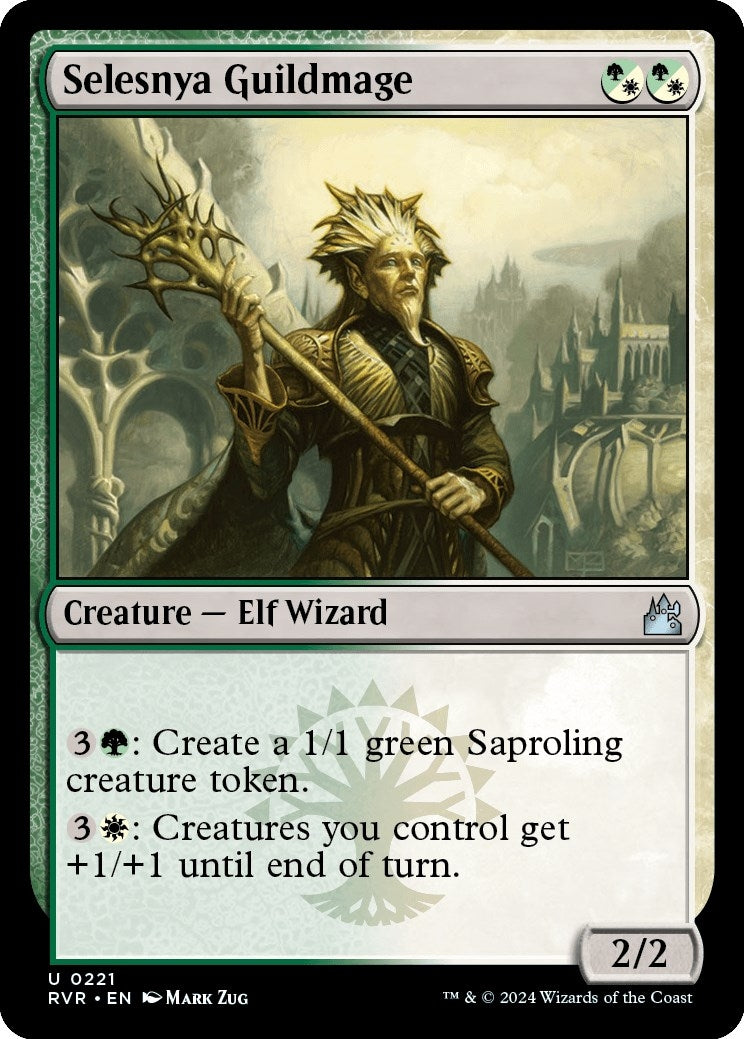 Selesnya Guildmage (221) (Ravnica Remastered)