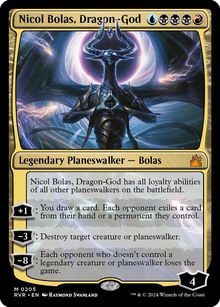 Nicol Bolas, Dragon-God (205) (Ravnica Remastered)