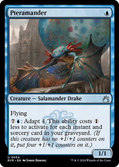 Pteramander (54) (Ravnica Remastered)