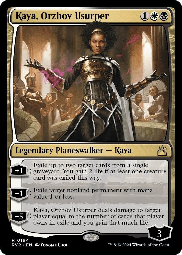 Kaya, Orzhov Usurper (194) (Ravnica Remastered)