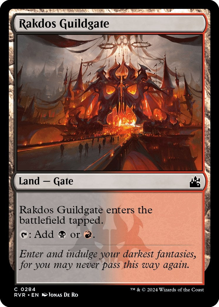 Rakdos Guildgate (284) (Ravnica Remastered)