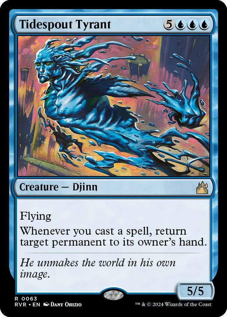 Tidespout Tyrant (63) (Ravnica Remastered)