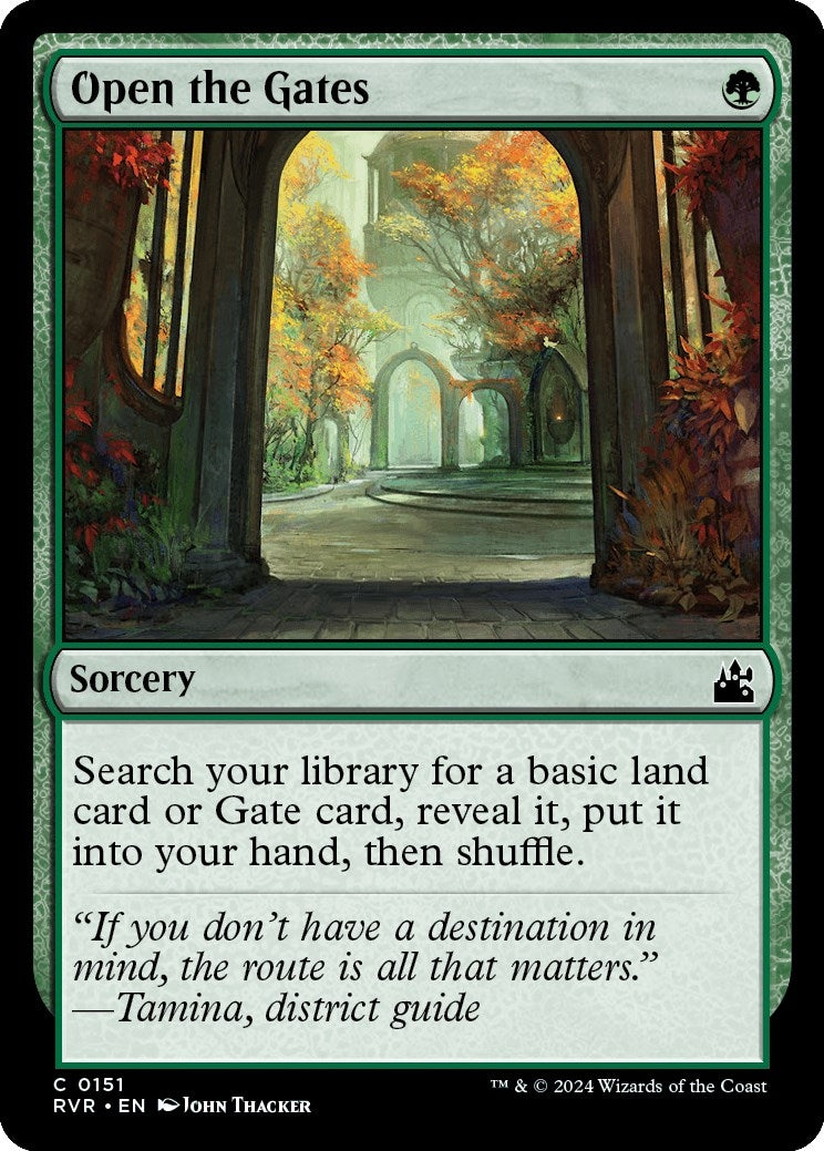 Open the Gates (151) (Ravnica Remastered)