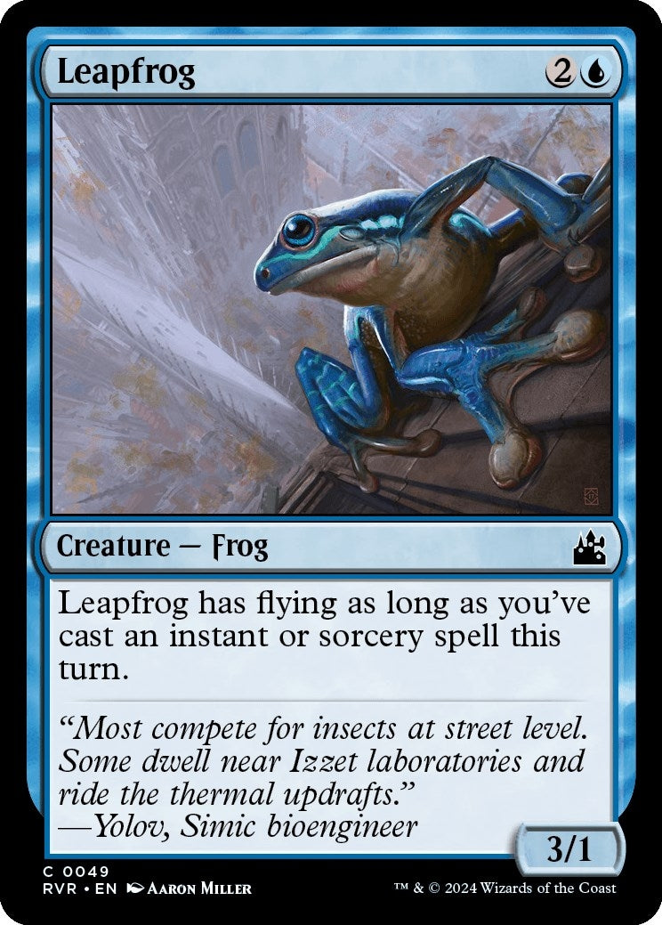 Leapfrog (49) (Ravnica Remastered)
