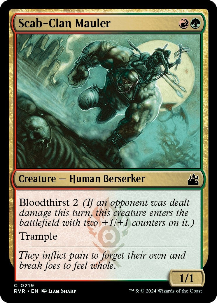 Scab-Clan Mauler (219) (Ravnica Remastered)