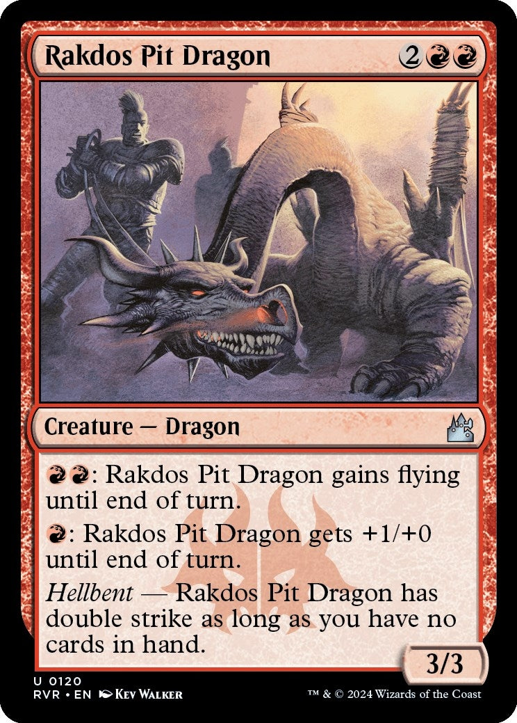 Rakdos Pit Dragon (120) (Ravnica Remastered)