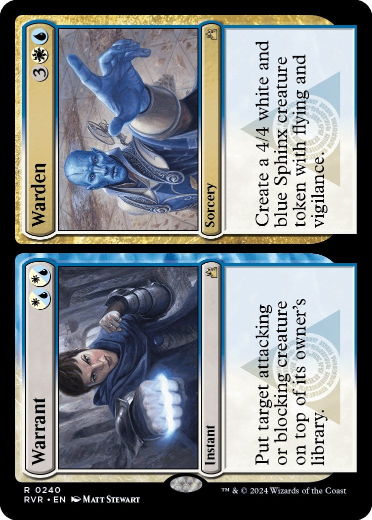 Warrant // Warden (240) (Ravnica Remastered)