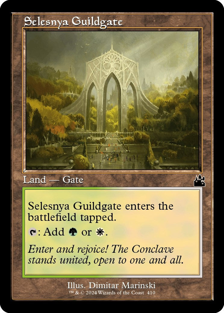 Selesnya Guildgate (Retro Frame) (410) (Ravnica Remastered)