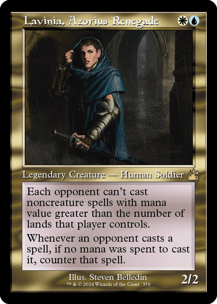 Lavinia, Azorius Renegade (Retro Frame) (370) (Ravnica Remastered)