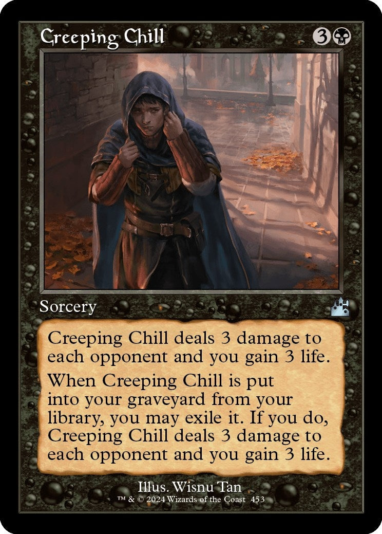 Creeping Chill (Retro Frame) (453) (Ravnica Remastered)