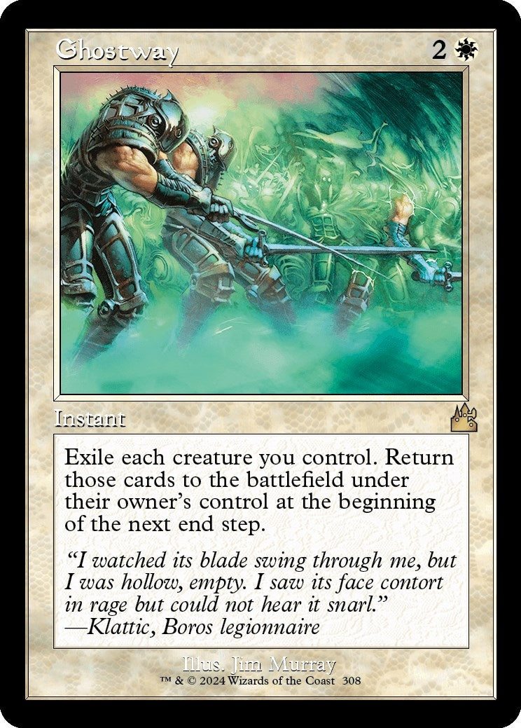 Ghostway (Retro Frame) (308) (Ravnica Remastered)