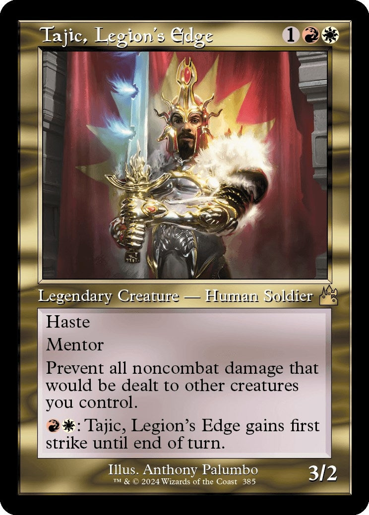Tajic, Legion's Edge (Retro Frame) (385) (Ravnica Remastered)