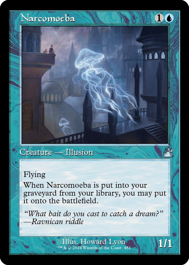 Narcomoeba (Retro Frame) (451) (Ravnica Remastered)