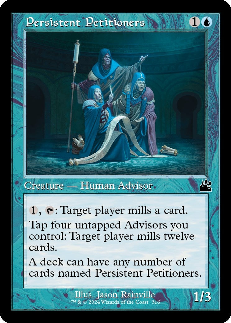 Persistent Petitioners (Retro Frame) (316) (Ravnica Remastered)