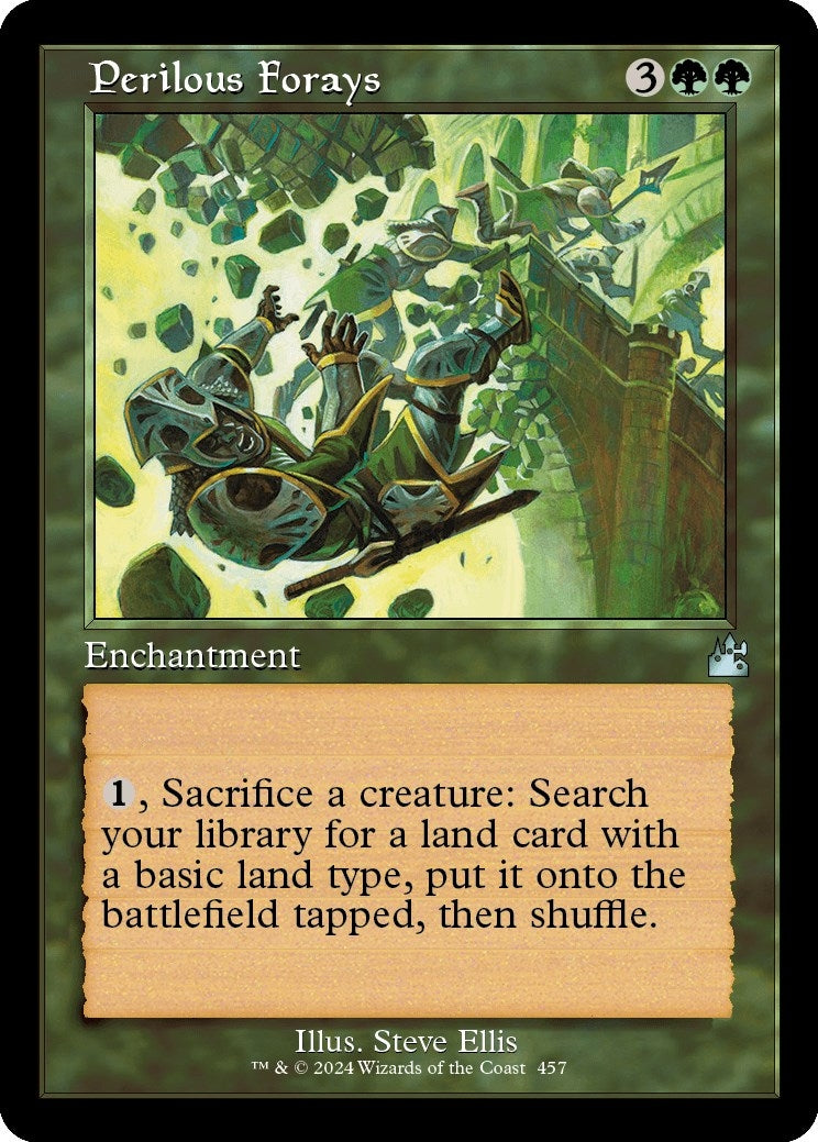 Perilous Forays (Retro Frame) (457) (Ravnica Remastered)