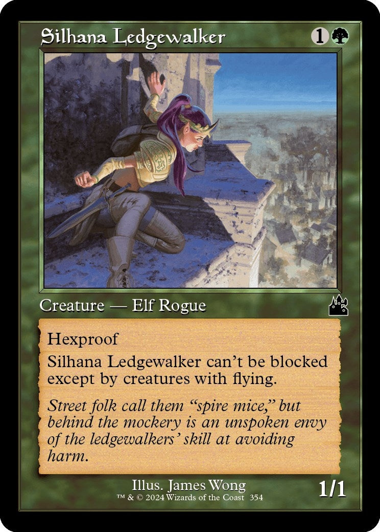 Silhana Ledgewalker (Retro Frame) (354) (Ravnica Remastered)
