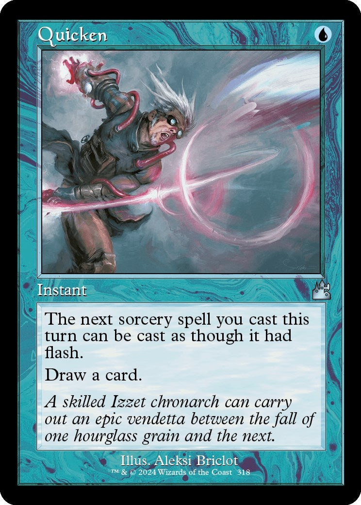 Quicken (Retro Frame) (318) (Ravnica Remastered)