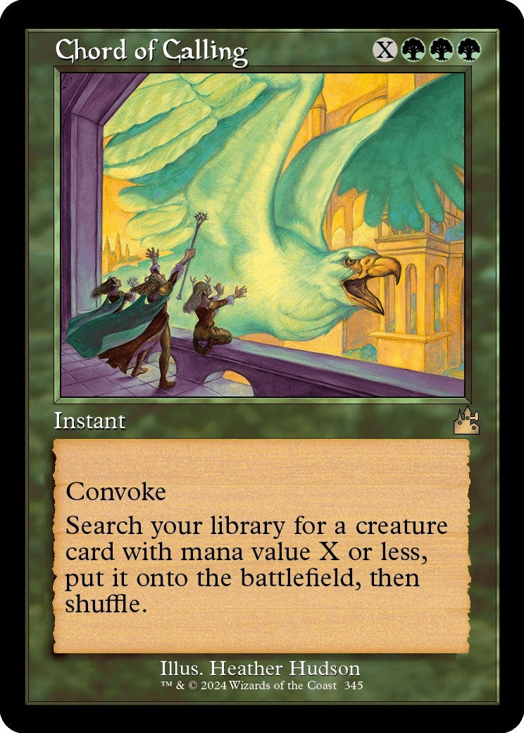 Chord of Calling (Retro Frame) (345) (Ravnica Remastered)