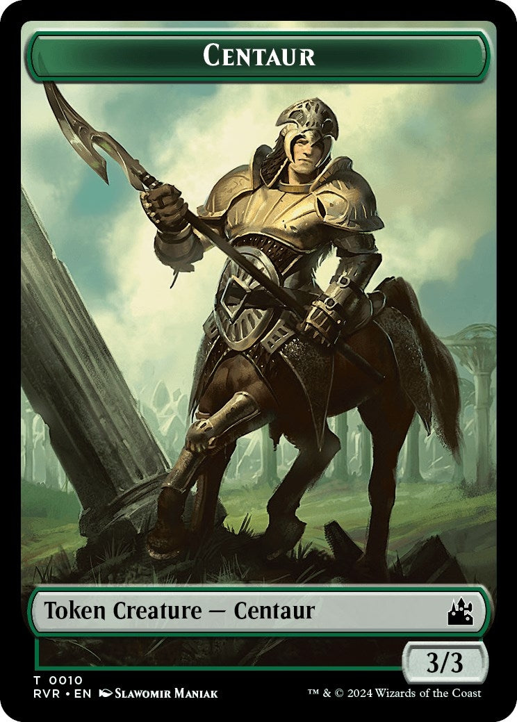 Centaur Token (10) (Ravnica Remastered)