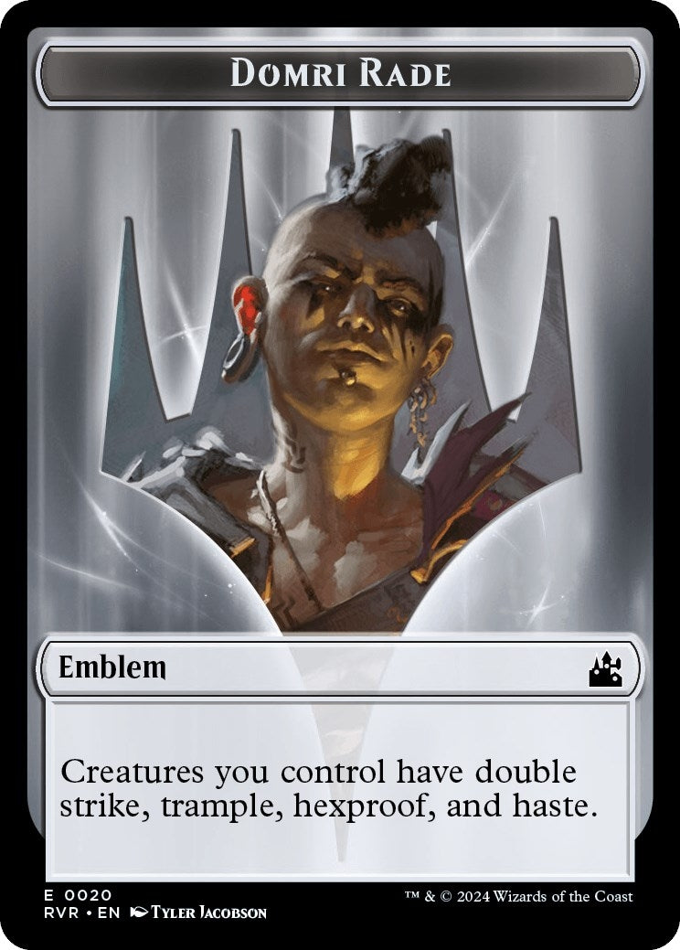 Emblem - Domri Rade (20) (Ravnica Remastered)