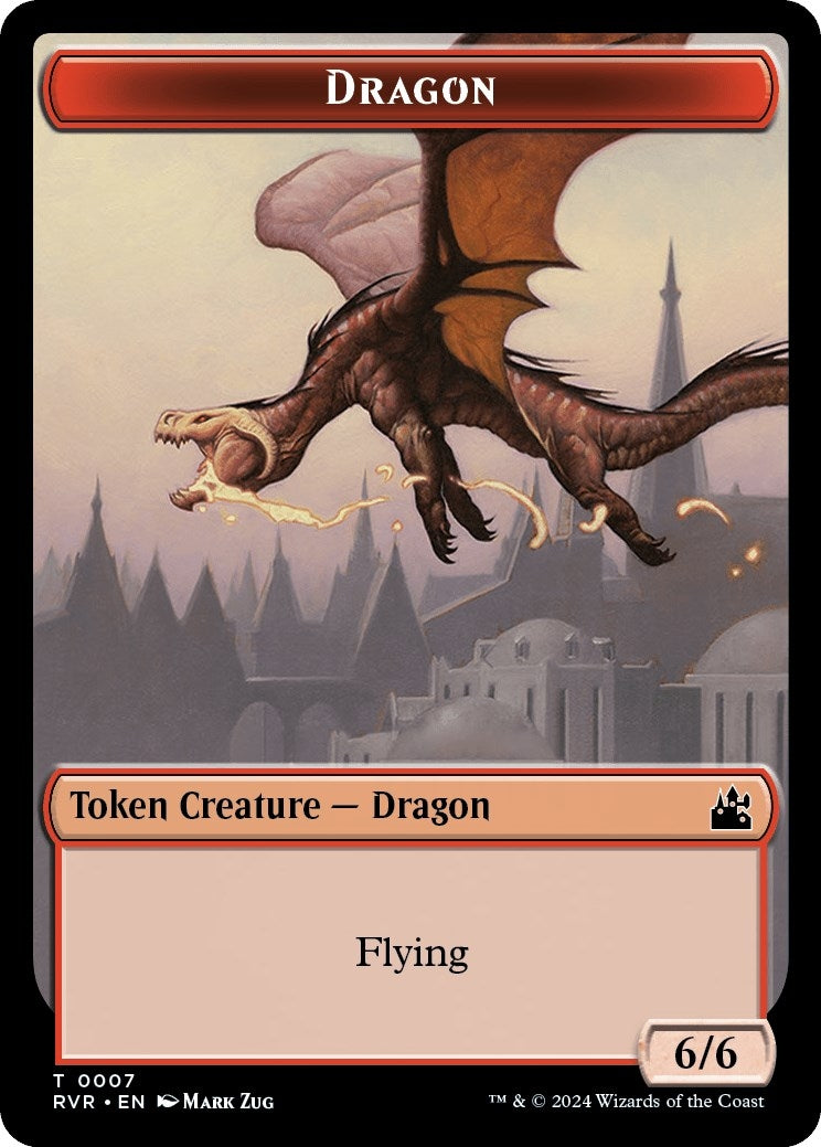 Dragon Token (7) (Ravnica Remastered)