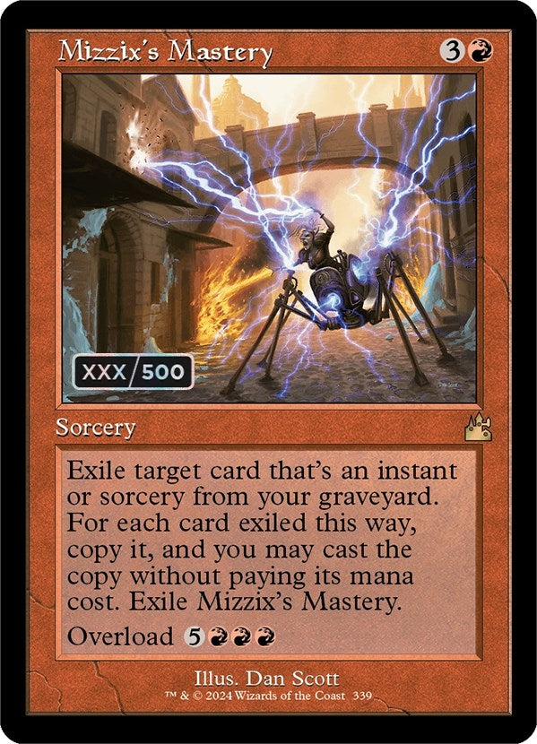 Mizzix's Mastery (Retro Frame) (Serial Numbered) (339) (Ravnica Remastered)