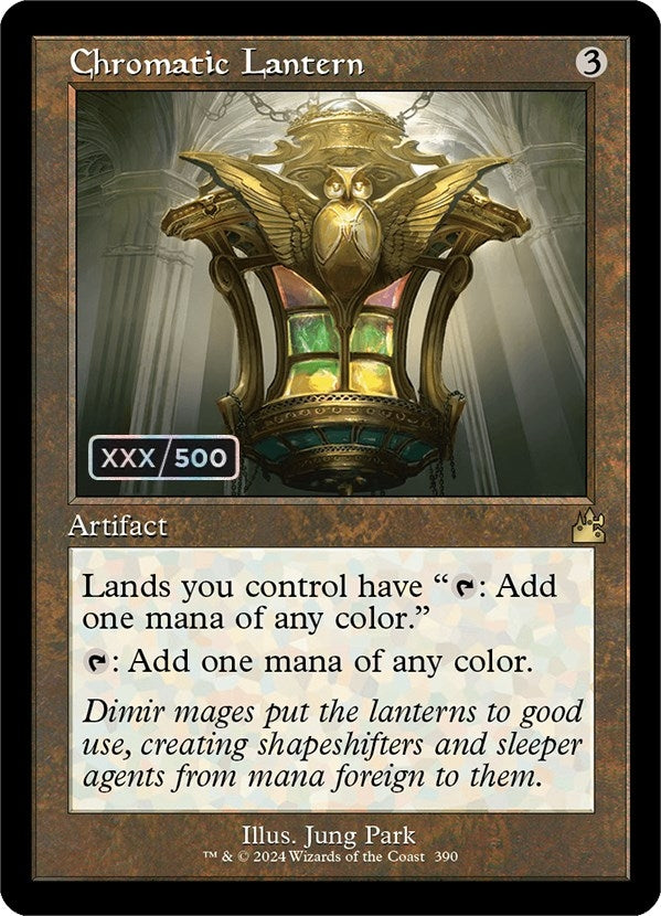 Chromatic Lantern (Retro Frame) (Serial Numbered) (390) (Ravnica Remastered)
