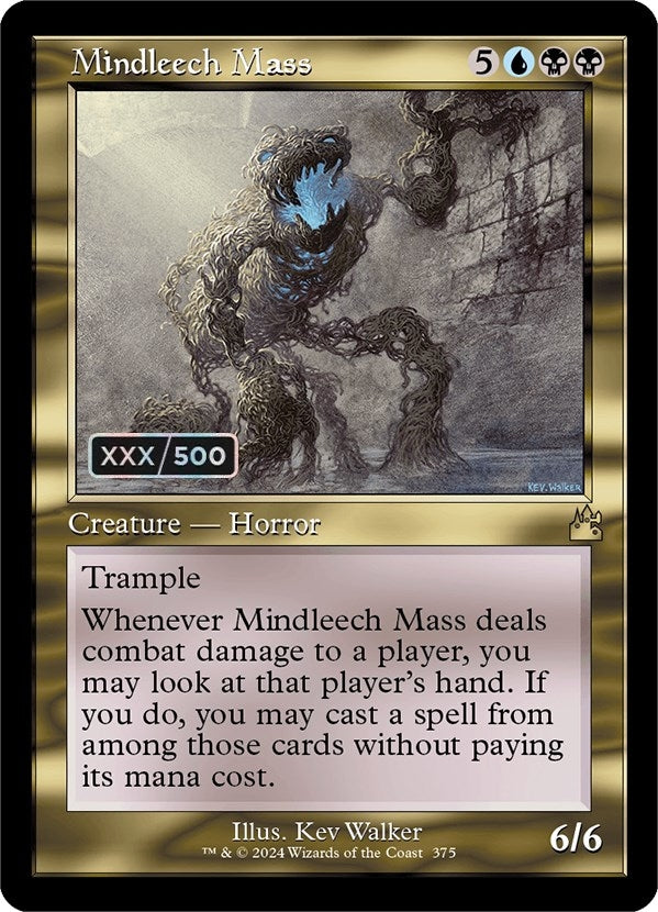 Mindleech Mass (Retro Frame) (Serial Numbered) (375) (Ravnica Remastered)