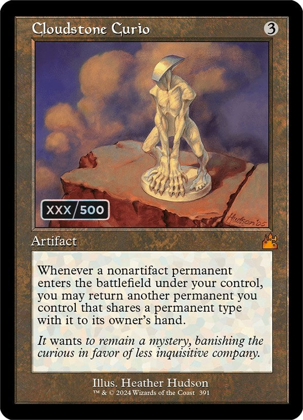 Cloudstone Curio (Retro Frame) (Serial Numbered) (391) (Ravnica Remastered)