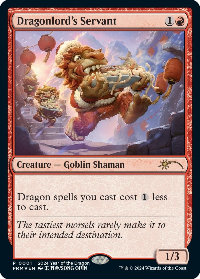 Dragonlord's Servant (Year of the Dragon 2024) (1) (Standard Showdown Promos)