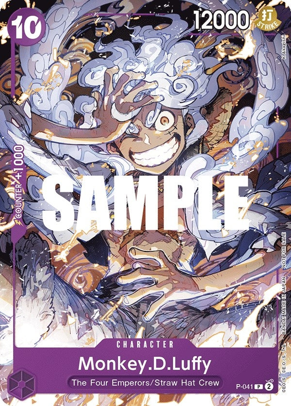 Image for Monkey.D.Luffy (041) (P-041) (One Piece Promotion Cards) - One Piece Card Game