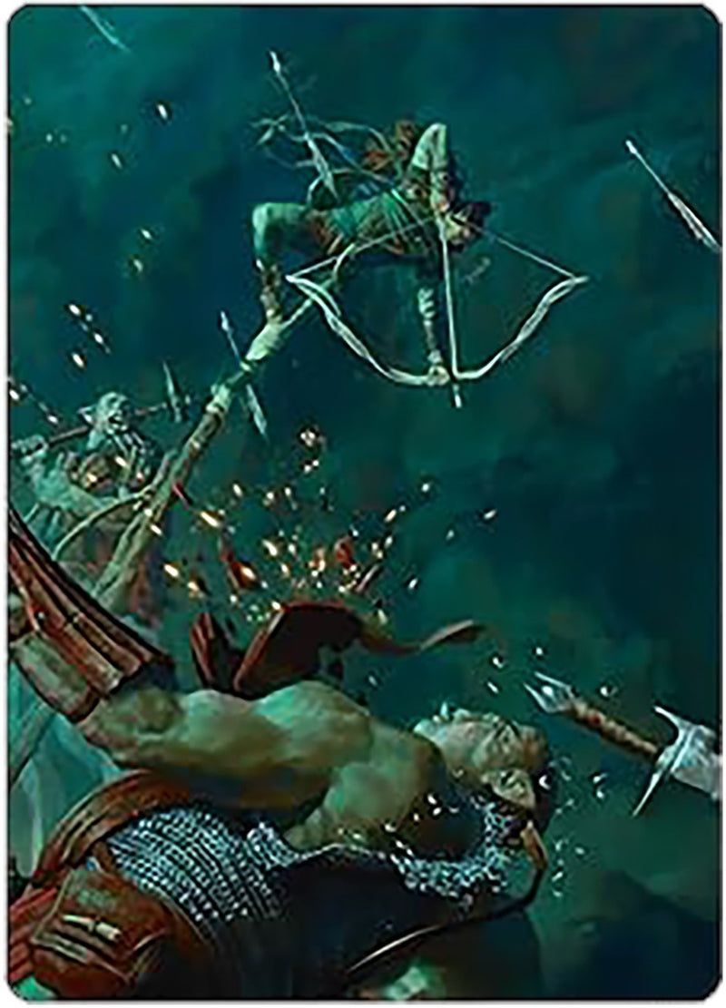 Legolas's Quick Reflexes Art Card (3) (Art Series: Universes Beyond: The Lord of the Rings: Tales of Middle-earth)
