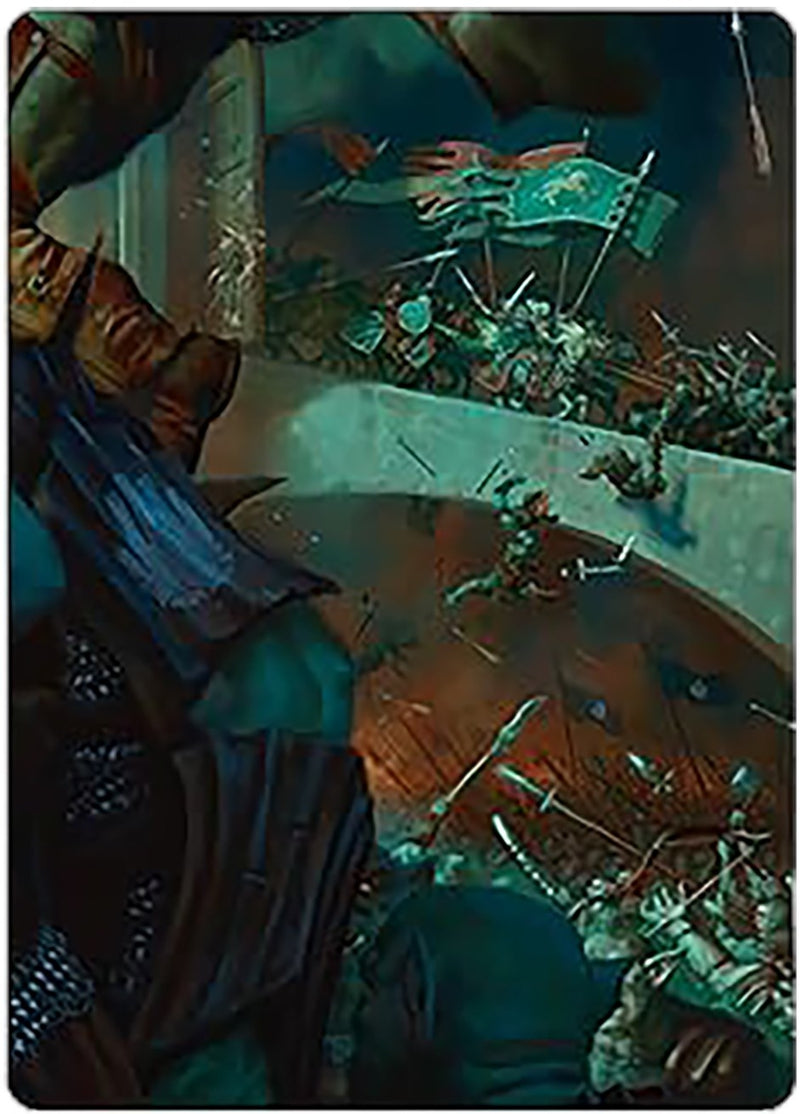 Rohirrim Chargers Art Card (6) (Art Series: Universes Beyond: The Lord of the Rings: Tales of Middle-earth)