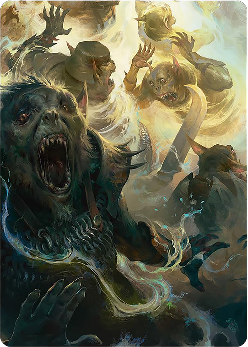 Galadriel's Dismissal Art Card (10) (Art Series: Universes Beyond: The Lord of the Rings: Tales of Middle-earth)