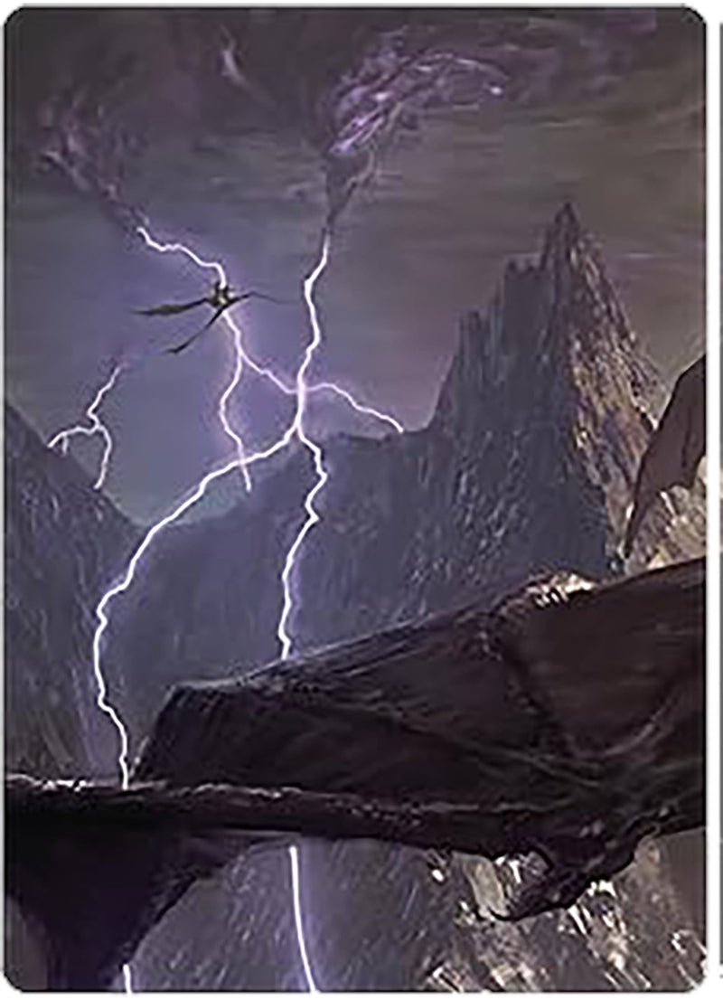 Call Forth the Tempest Art Card (19) (Art Series: Universes Beyond: The Lord of the Rings: Tales of Middle-earth)
