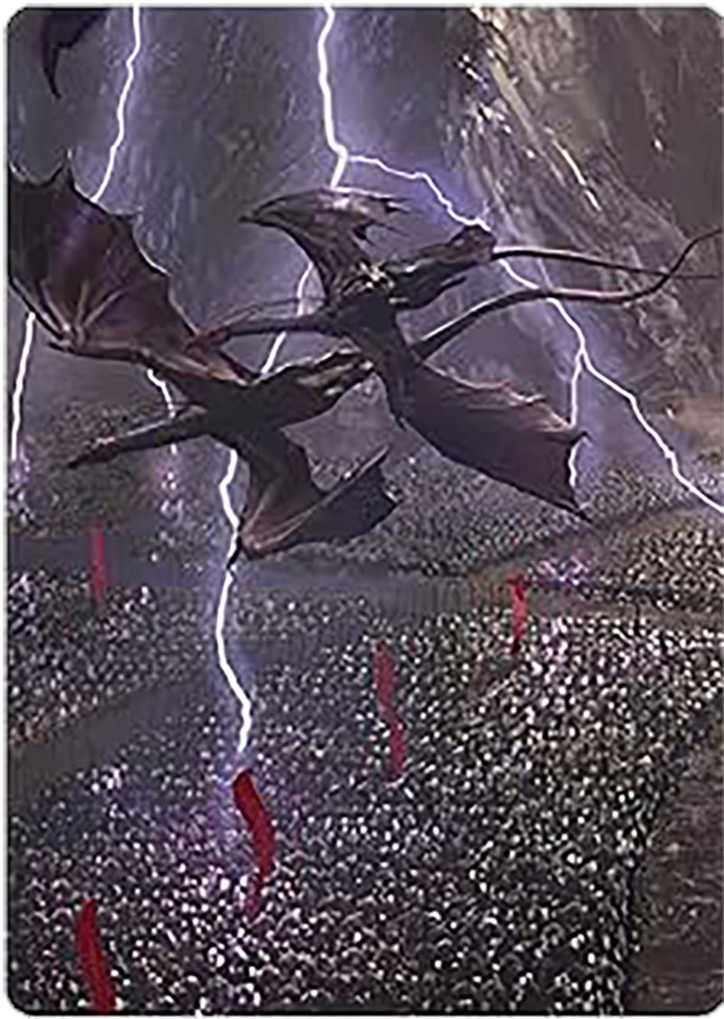 Mordor on the March Art Card (22) (Art Series: Universes Beyond: The Lord of the Rings: Tales of Middle-earth)