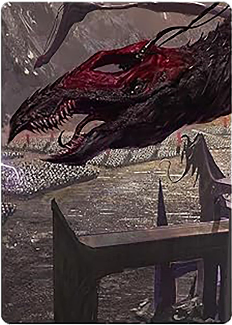 Fell Beast of Mordor Art Card (23) (Art Series: Universes Beyond: The Lord of the Rings: Tales of Middle-earth)