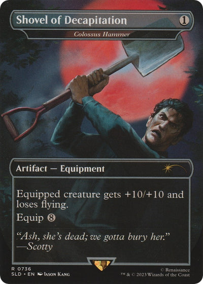 Shovel of Decapitation - Colossus Hammer (736) (Secret Lair Drop Series)