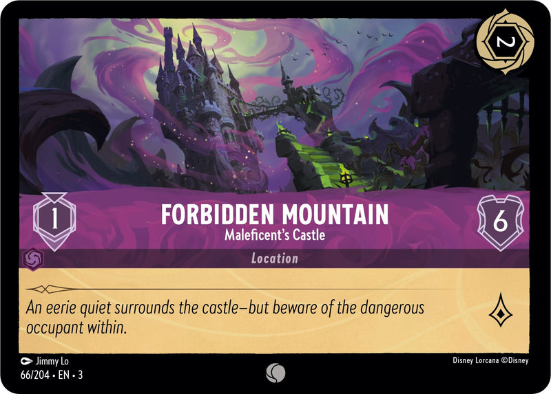 Forbidden Mountain - Maleficent's Castle (66/204) (Into the Inklands)