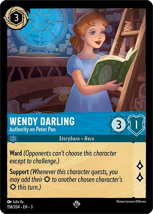 Wendy Darling - Authority on Peter Pan (158/204) (Into the Inklands)
