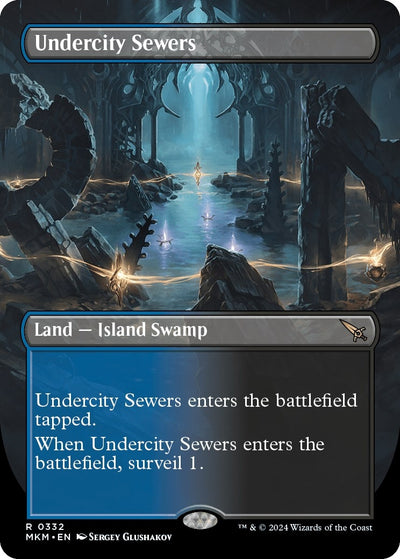Undercity Sewers (Borderless) (332) (Murders at Karlov Manor)