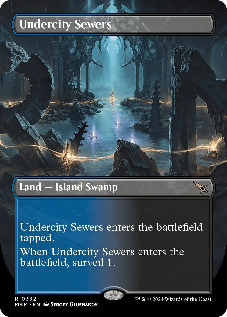 Undercity Sewers (Borderless) (332) (Murders at Karlov Manor)